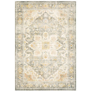 Savoy 28103 Grey/Gold 5'3" x 7'3" Rug