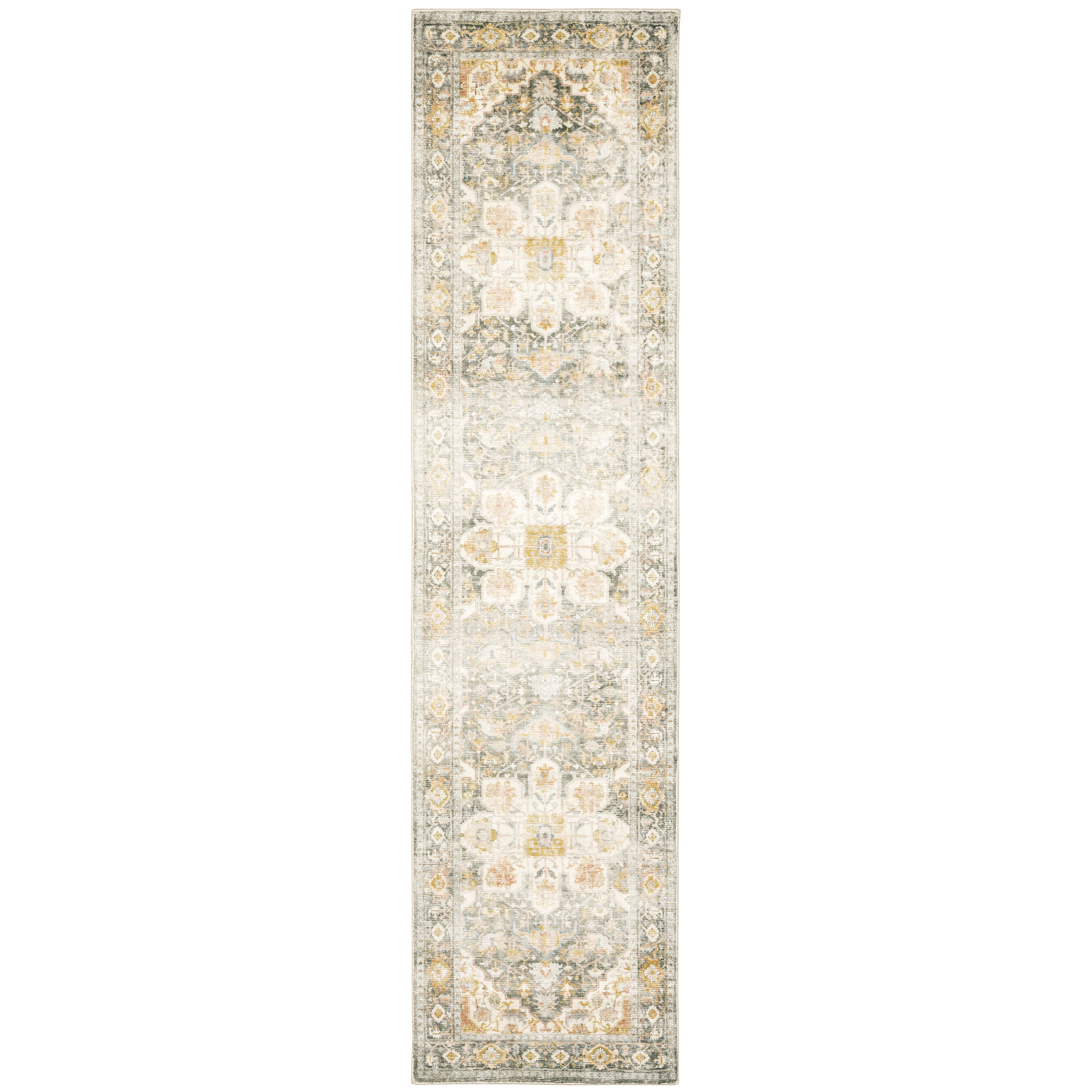 Savoy 28103 Grey/Gold 5'3" x 7'3" Rug