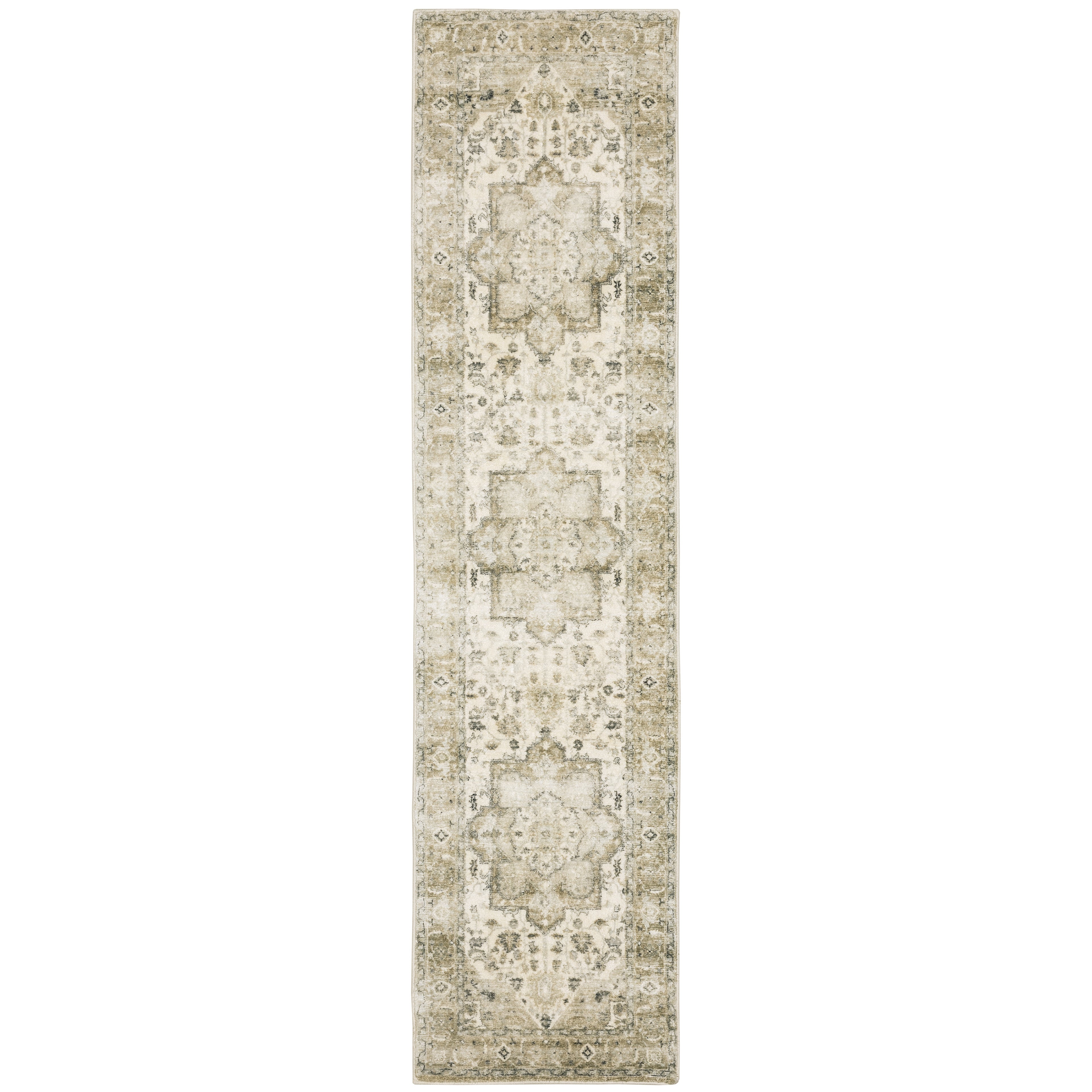 Savoy 28108 Tan/Ivory 5'3" x 7'3" Rug