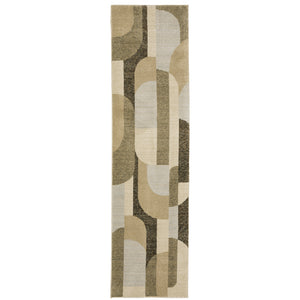 Strada Str02 Brown/Beige 3'3" x 5'2" Rug