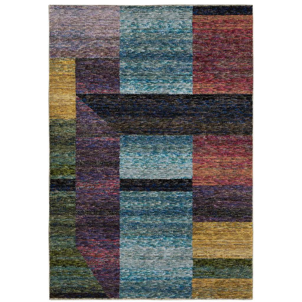 Strada Str04 Multi-Colored 3'3" x 5'2" Rug