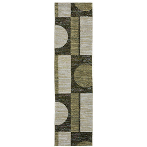 Strada Str05 Gold/Green 3'3" x 5'2" Rug