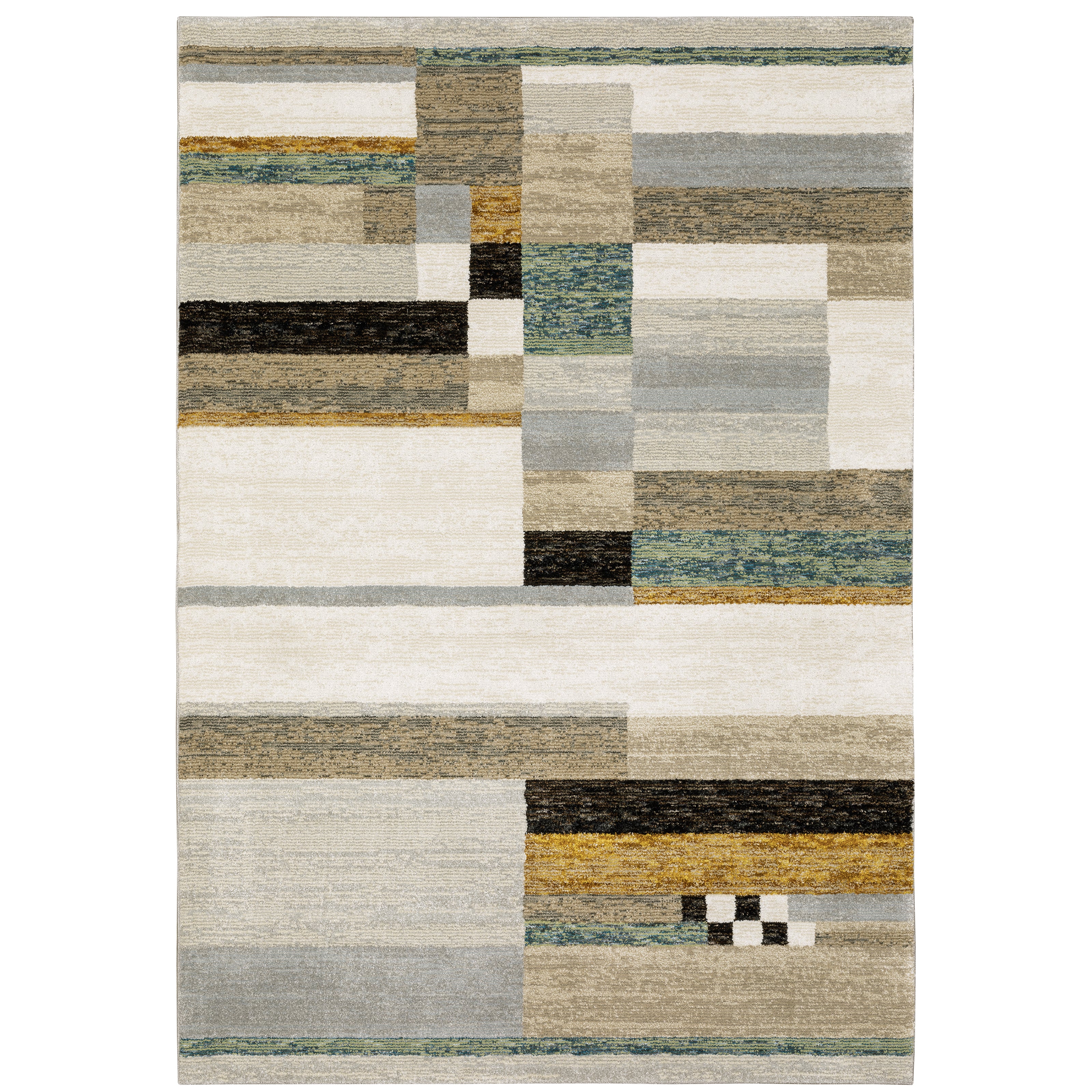 Strada Str07 Beige/Multi 3'3" x 5'2" Rug