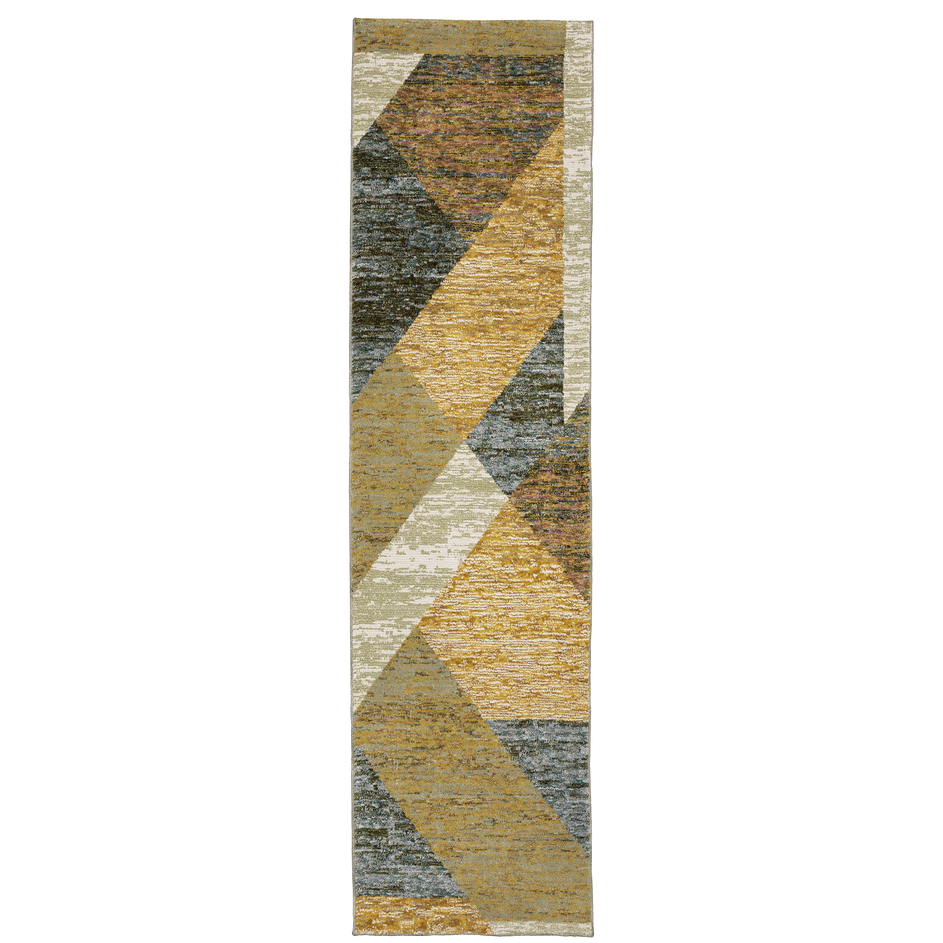 Strada Str09 Gold/Blue 3'3" x 5'2" Rug