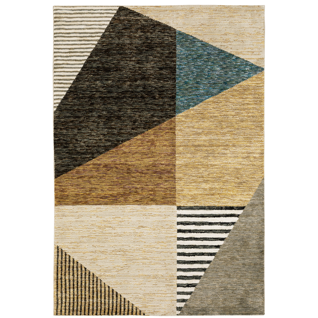 Strada Str10 Gold/Multi 3'3" x 5'2" Rug