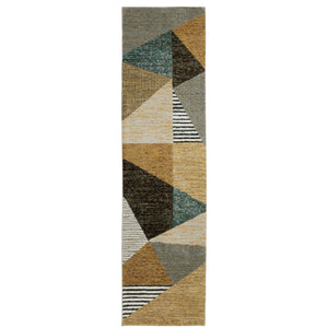 Strada Str10 Gold/Multi 3'3" x 5'2" Rug