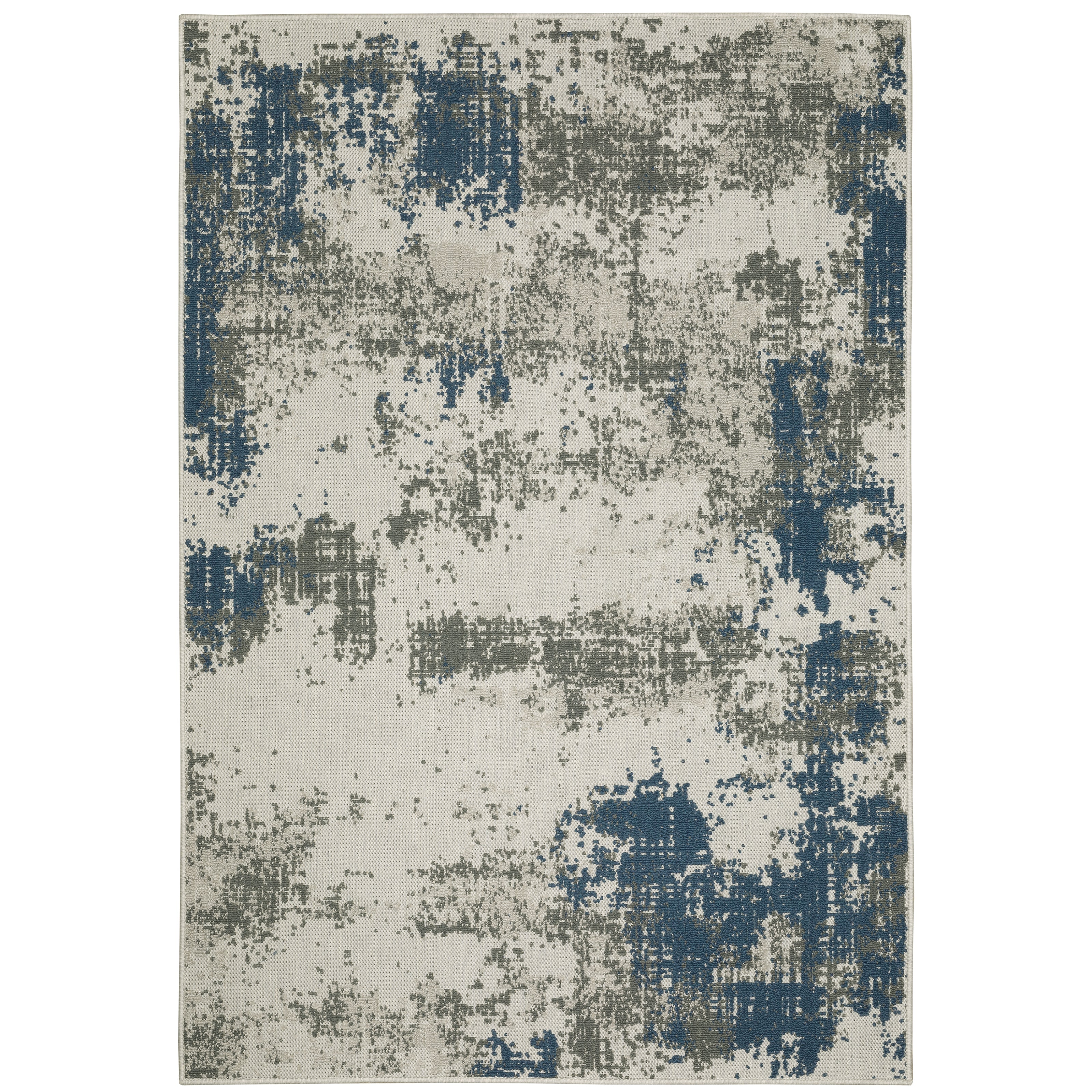 Torrey 140H1 Light Grey/Blue 1'10" x 3'9" Rug