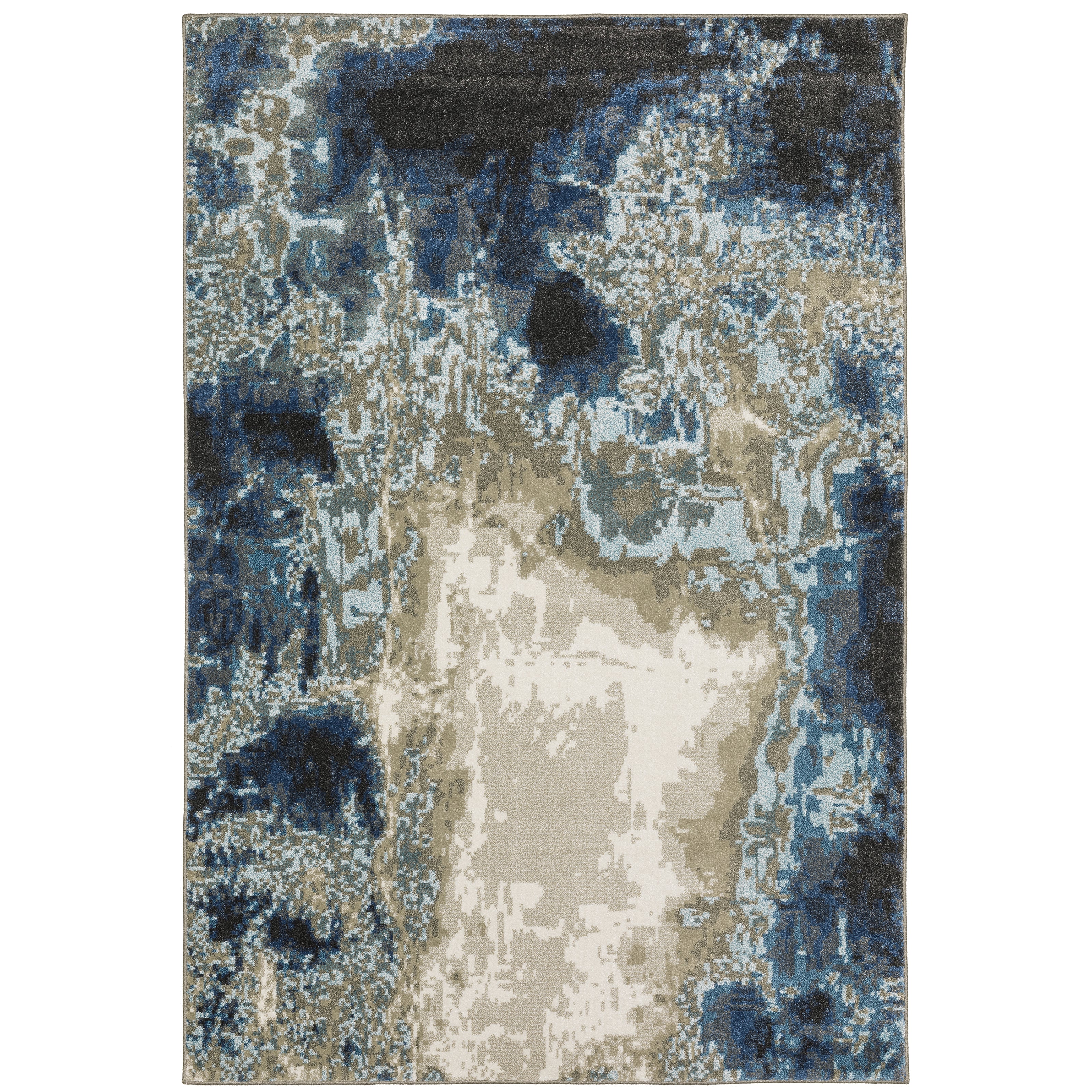 Venice 4151Z Blue/Grey 3'10" x 5'5" Rug