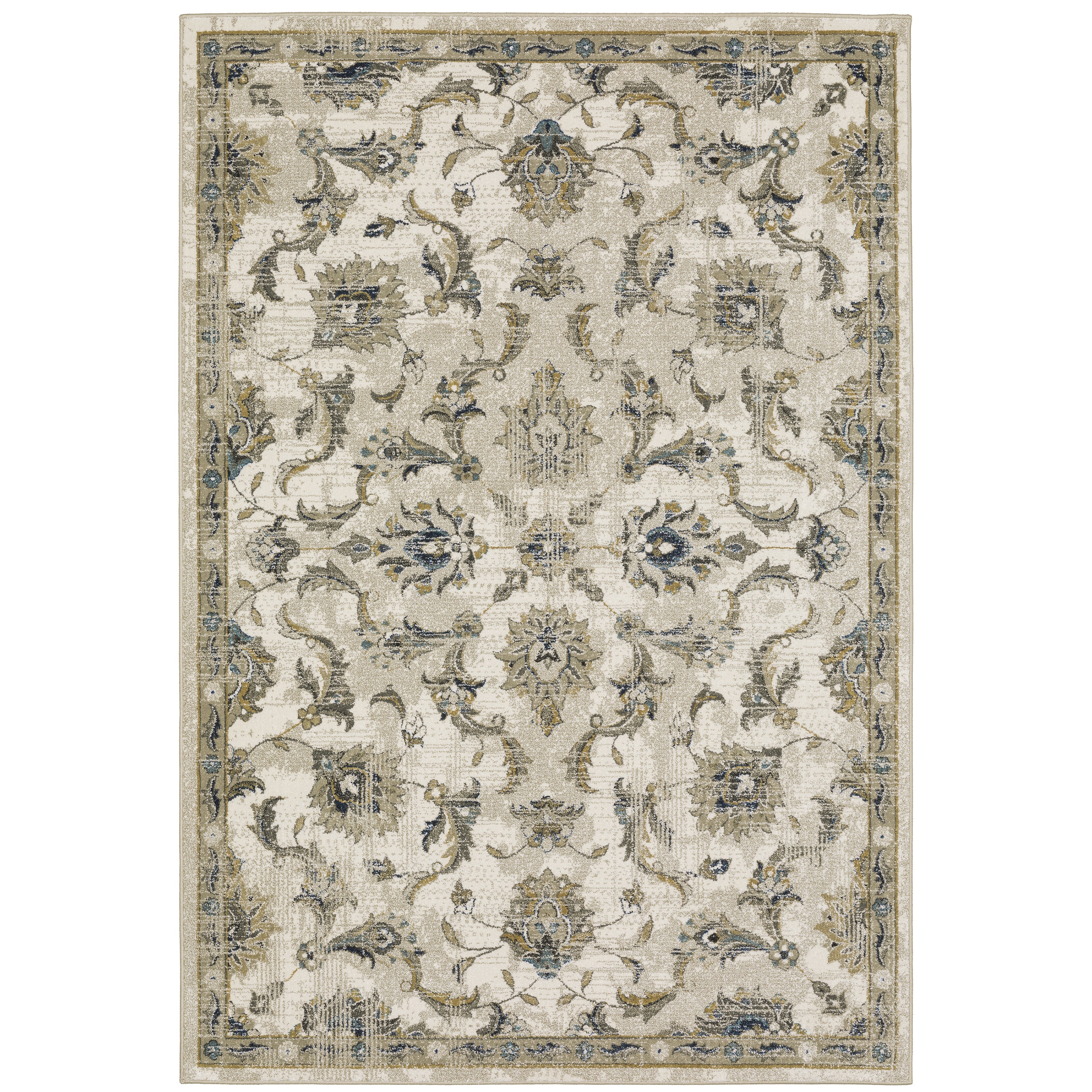 Venice 4333V Beige/Gold 3'10" x 5'5" Rug