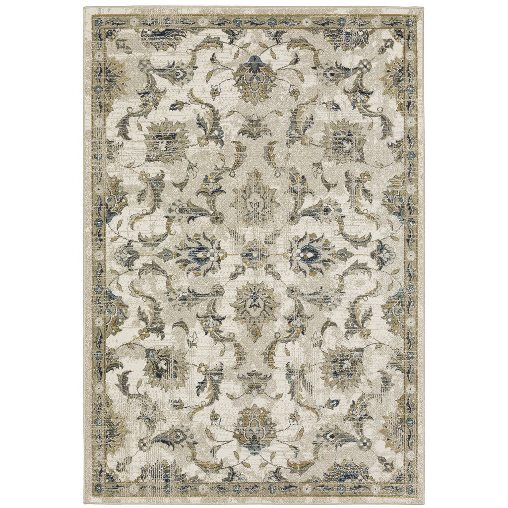 Venice 4333V Beige/Gold 3'10" x 5'5" Rug