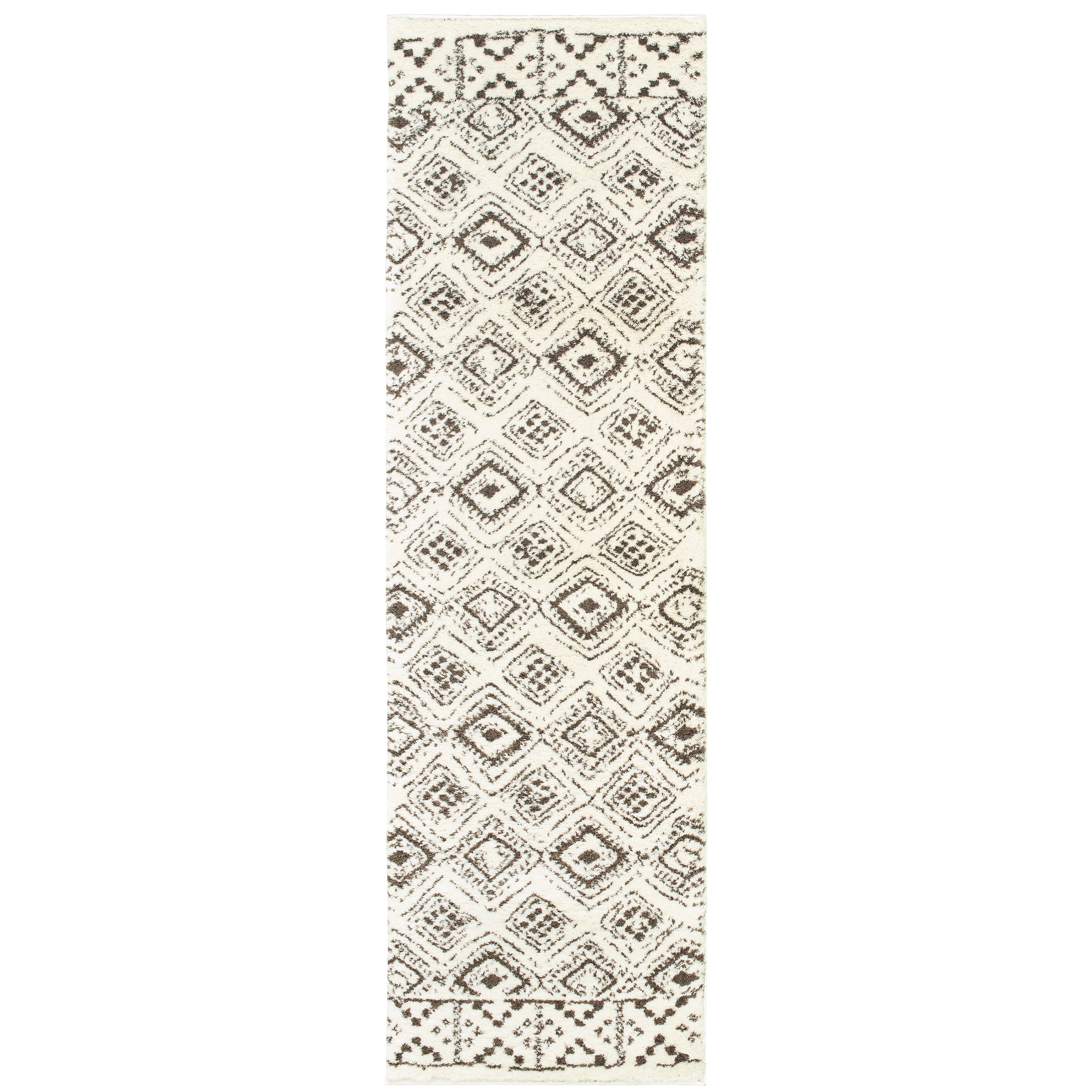 Verona 1330W Ivory/Brown 5'3" x 7'6" Rug