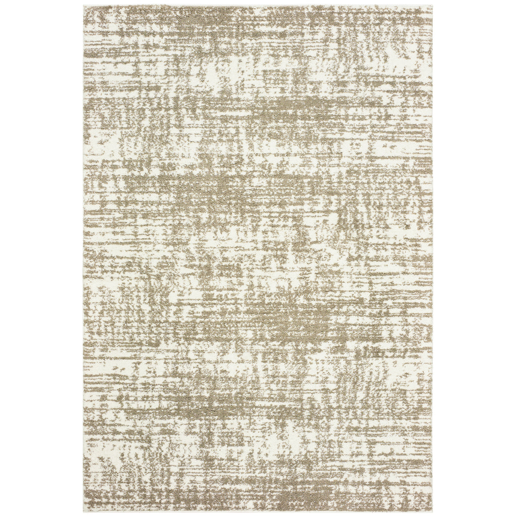 Verona 1803J Ivory/Taupe 5'3" x 7'6" Rug