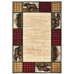 Woodlands 9603C Ivory/Multi 1'10" x 3' Rug