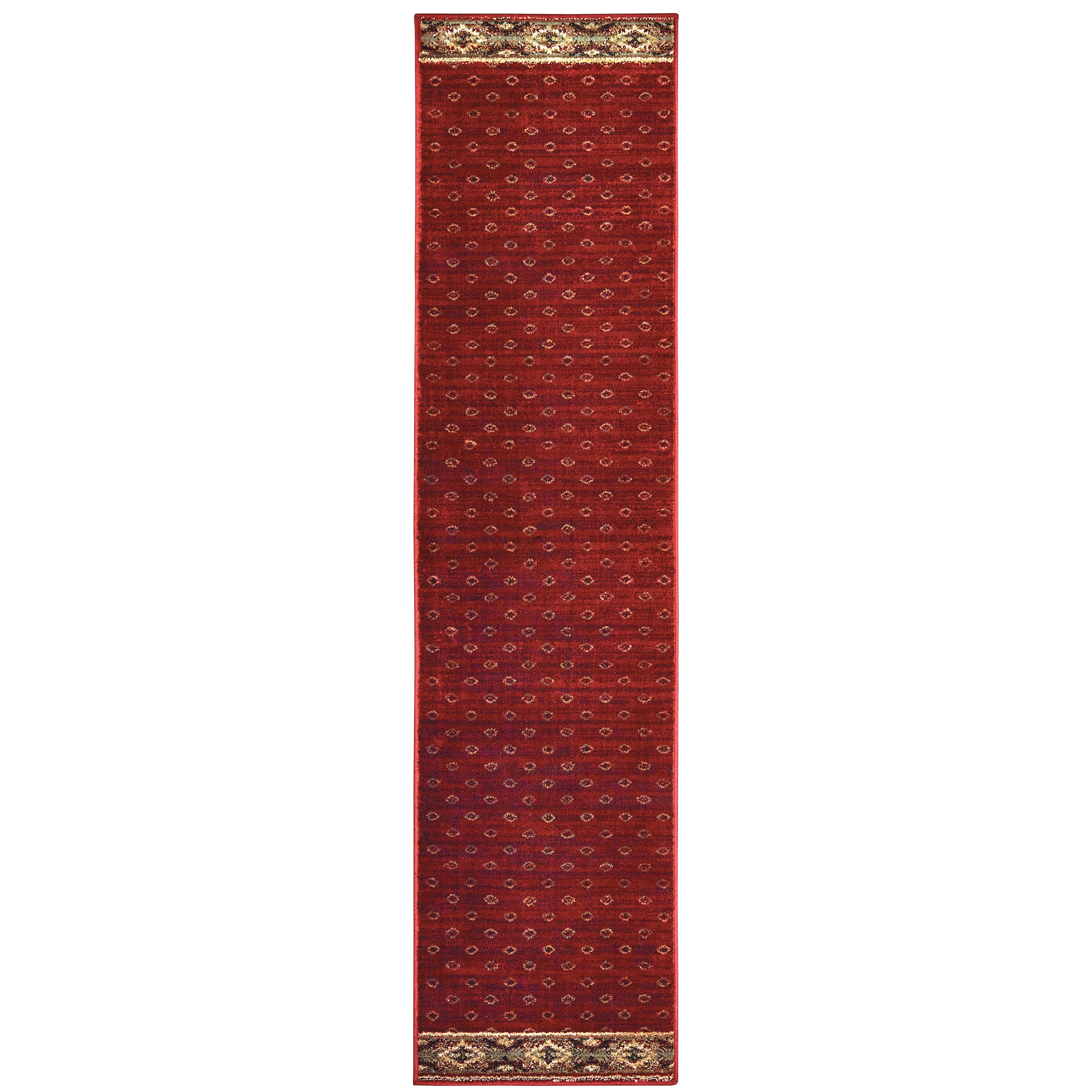 Woodlands 9652C Red/Gold 1'10" x 3' Rug